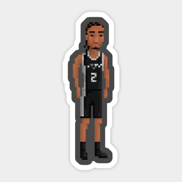 Kawhi Sticker by PixelFaces